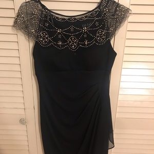 Navy Cocktail Dress